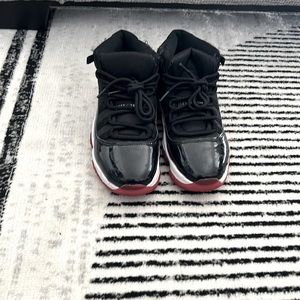 Black and red Jordan’s